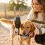 Lovewally Dog Water Bottle - Stainless Steel 2-in-1 Travel Bowl & Leak-Proof Portable Flask