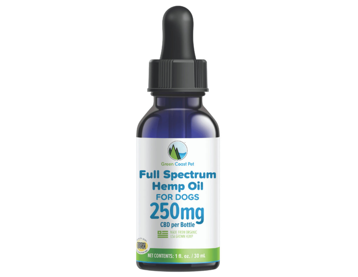 Green Coast Pet Full Spectrum Dog Hemp Oil 250MG