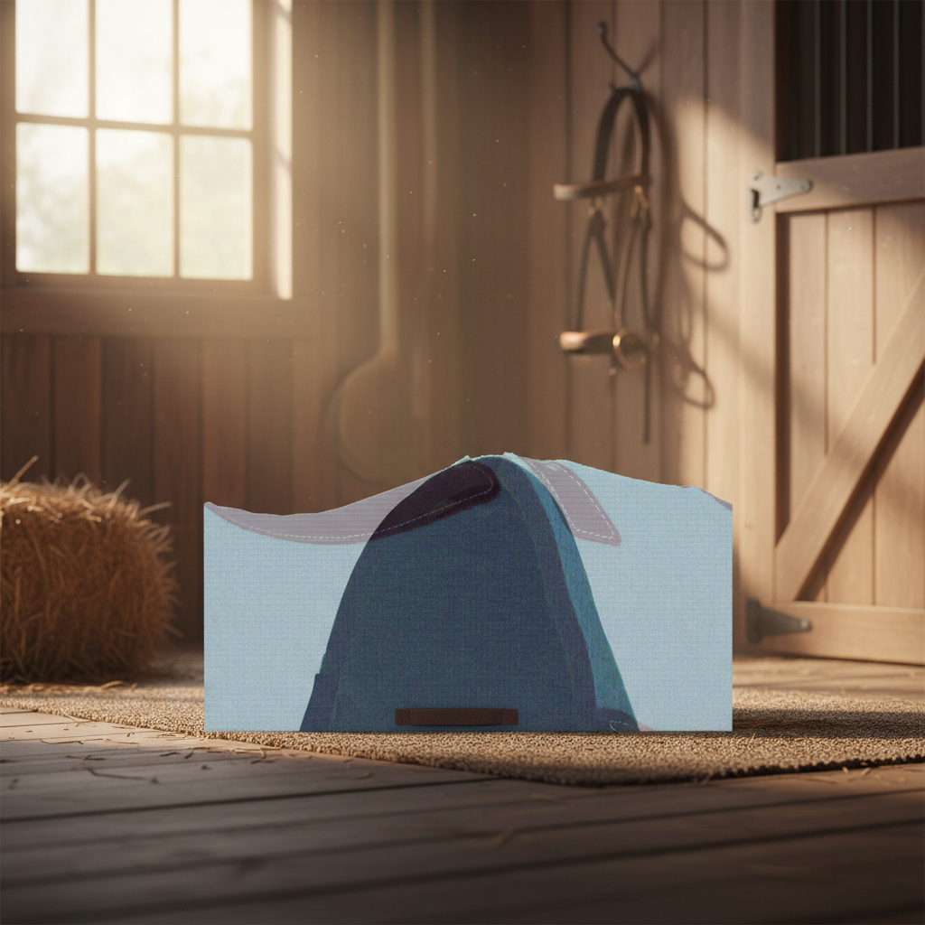 Weaver Synergy Contoured Steam Pressed Merino Wool Western Saddle Pad - 28" x 30"