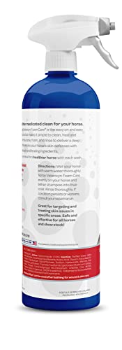 Vetericyn FoamCare Spray Shampoo – Instant Foam with Aloe