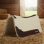 Weaver Synergy Steam-Pressed Merino Wool Western Saddle Pad - 32" x 32" - F1-Rated Contoured Spine