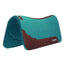 Weaver Synergy Steam-Pressed Merino Wool Western Saddle Pad - 32" x 32" - F1-Rated Contoured Spine