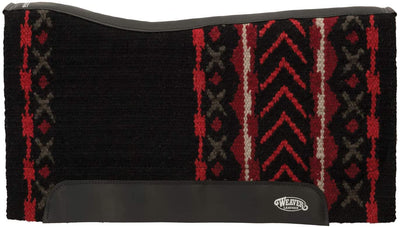 Weaver Leather Synergyâ„¢ Contoured Performance Saddle Pad 1" Thick 33" L x 38" W - Hooves and Paws
