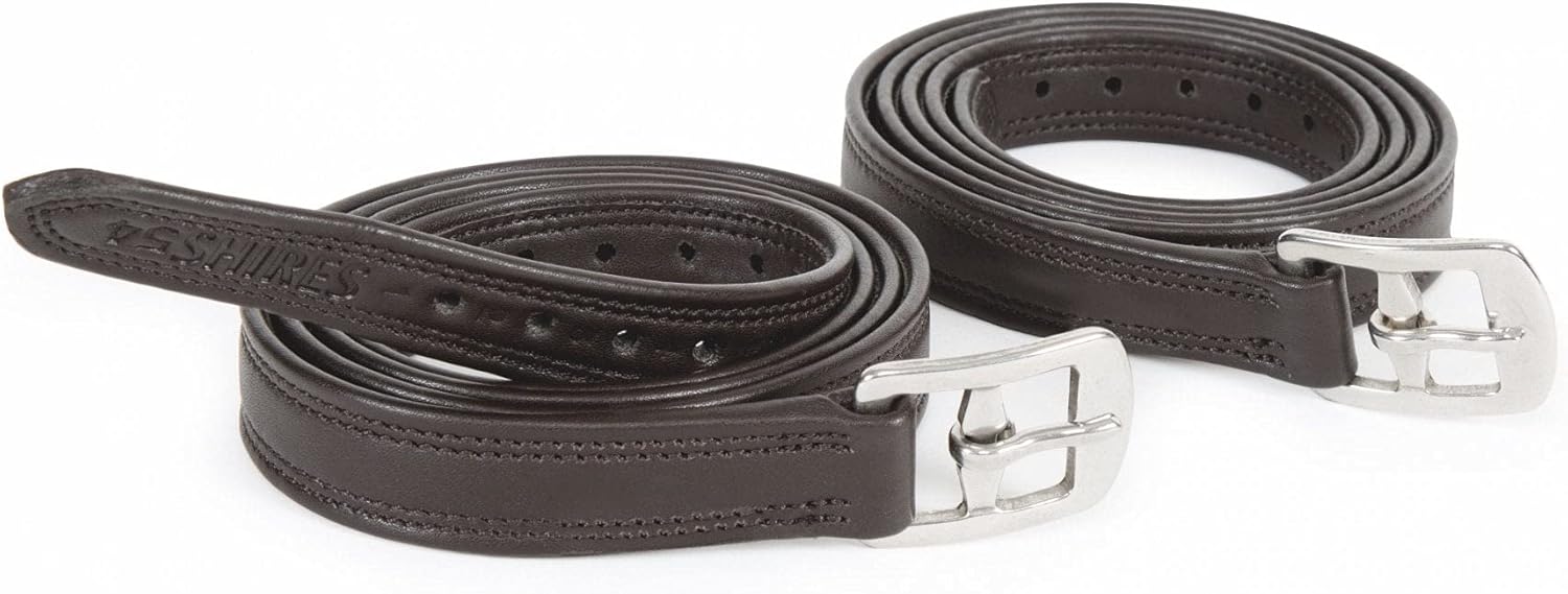 Shires Easy Care Non Stretch Stirrup Leathers 4117 - Hooves and Paws