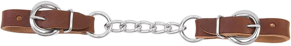 Weaver Leather Heavy-Duty Single Link Chain Curb Strap, Sunset