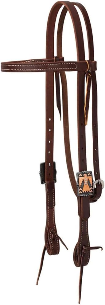 Weaver Thunderbird Headstall: Premium Leather & Unique Design