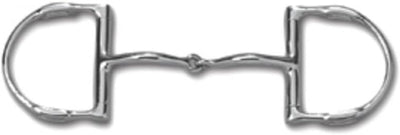 Myler 09 English Dee Bit with Hooks - 5 Inch - Comfortable Horse Bit