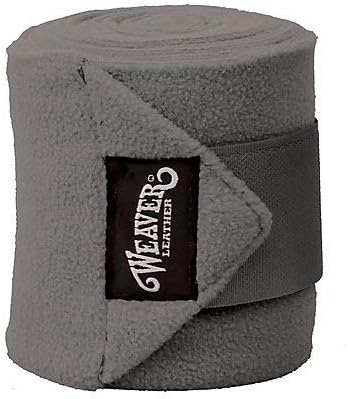 Weaver Polo Leg Wraps 4 Pack Steel - Hooves and Paws