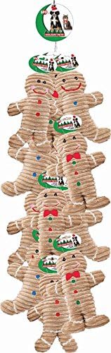 Ethical Pet Holiday Gingerbread Man Plush Dog Toy (Sell out)
