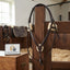 Lifestyle photo of Shires Avignon Five Point Breastplate - Premium Leather Equestrian Horse Tack