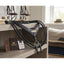 Lifestyle photo of Shires Avignon German Martingale - Premium Leather Horse Training Aid with Reins