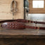 Lifestyle photo of Shires Fancy Square Raised Standing Martingale - Oak Premium English Leather Horse Tack