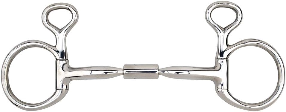 Myler 02 Medium Baucher Bit - 5.5-Inch Comfort Snaffle with Copper Inlay