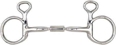 Myler 02 Medium Baucher Bit - 5.5-Inch Comfort Snaffle with Copper Inlay