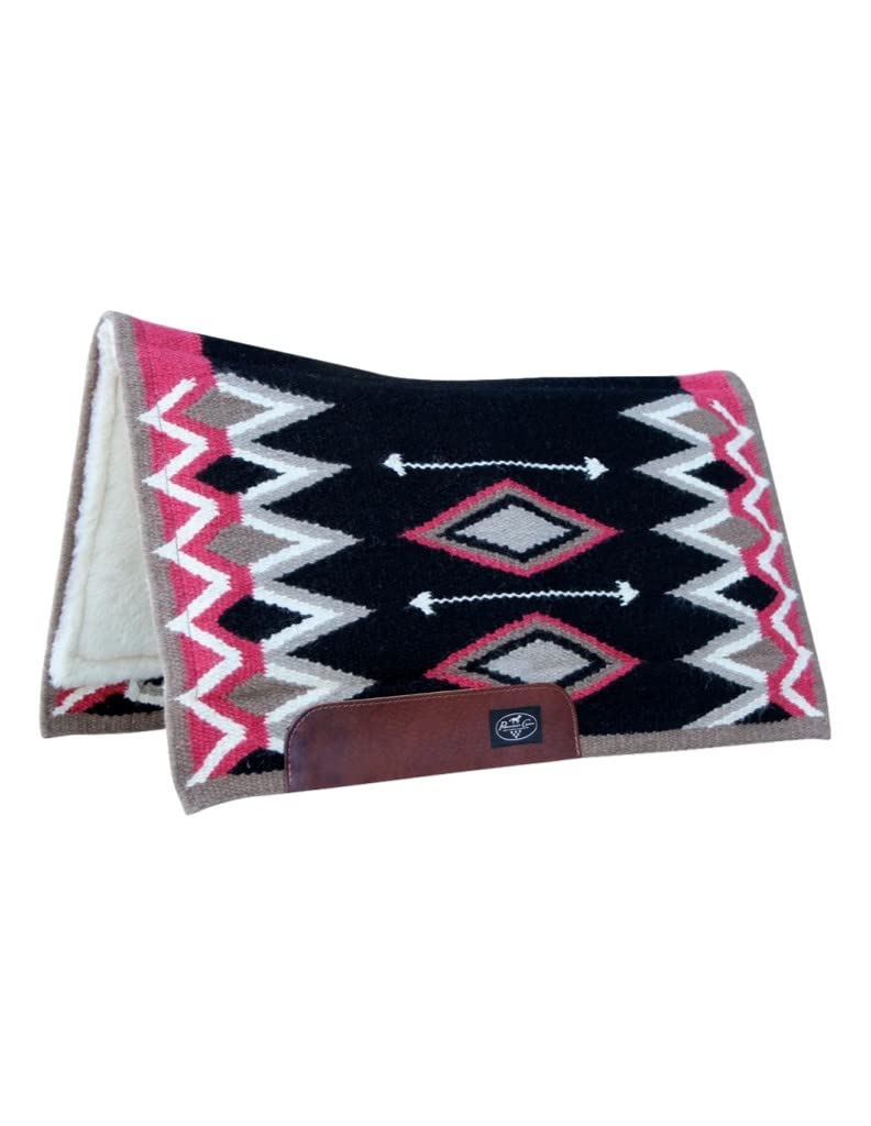 Professional's Choice Jalapeno Saddle Pad | 100% New Zealand Wool Blanket Top
