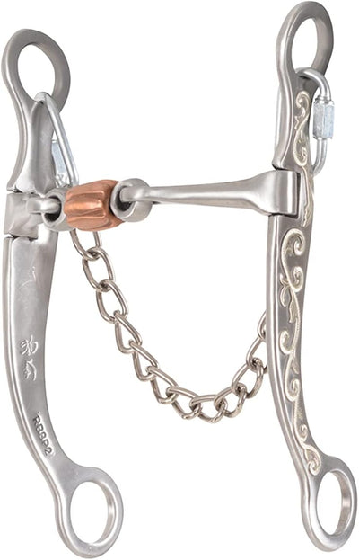 Les Vogt Cowhorse Collection Roper 3 Piece Bit - Enhanced Control & Communication