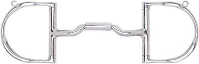 Myler 06 English Dee Bit with Hooks - Comfortable Mullen Low Port 5"