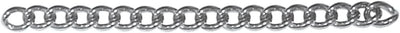 Myler Stainless Steel Single Link Curb Chain 8.75" - For Shank & Combination Bits