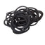 Cashel Rubber Braiding Bands - Black, Tangle-Resistant, 800 Count