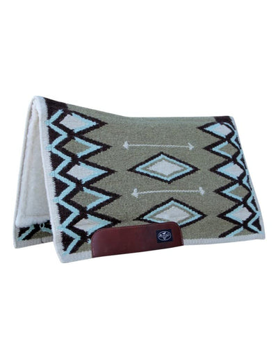 Professional's Choice Jalapeno Saddle Pad | 100% New Zealand Wool Blanket Top