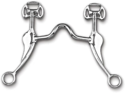 Myler 12 Long Gag Bit (5-Inch) - Sweet Iron Low Port - Gentle Horse Training
