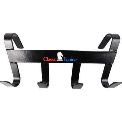 Classic Rope Company Four Hook Bridle Hanger Black - Hooves and Paws