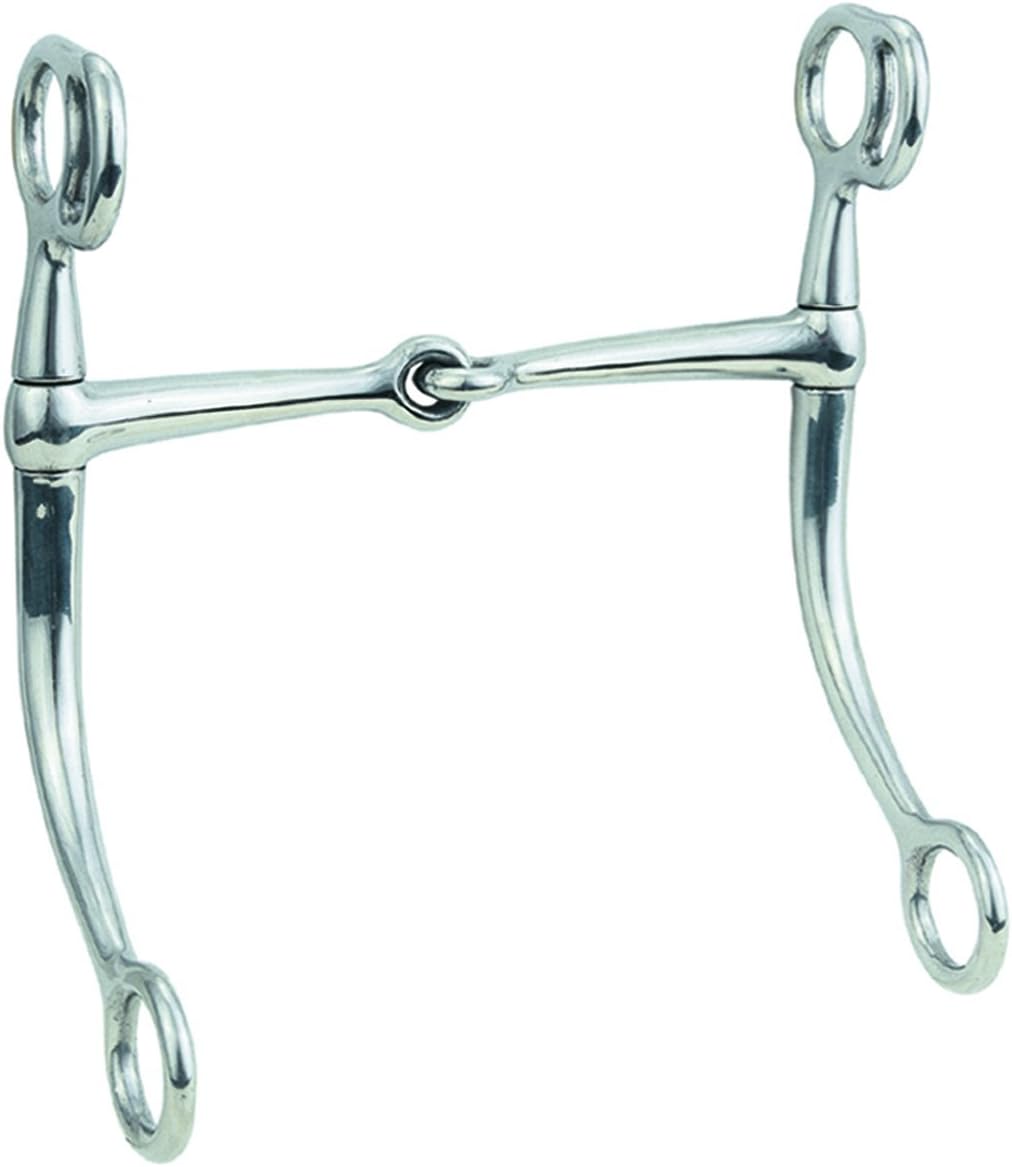 Weaver Leather Equine Tom Thumb Bit, 6 1/2" Mouth Snaffle