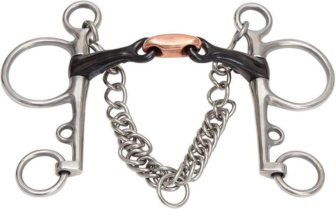 Shires Double Jointed Sweet Iron Pelham 523 - Hooves and Paws