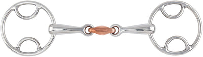 Shires Bevel BIT with Copper Lozenge 526 - Hooves and Paws