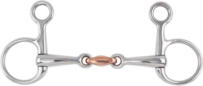 Shires Hanging Cheek with Copper Lozenge 527 - Hooves and Paws