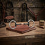 Lifestyle photo of Shires Sweet Iron Lozenge Flat Ring Eggbutt Snaffle Bit - Sweet Iron Mouthpiece - Multiple Sizes