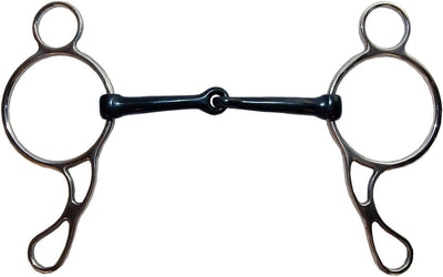 Wonder Bit - Sweet Iron Snaffle, 5.5" Mouth, 7" Shank - Gentle Horse Bit