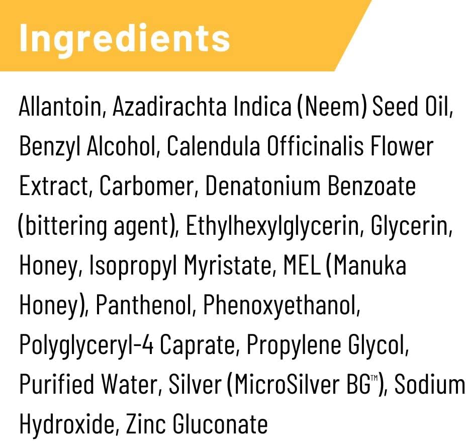 Absorbine Silver Honey Rapid Wound Repair Spray Gel 8oz