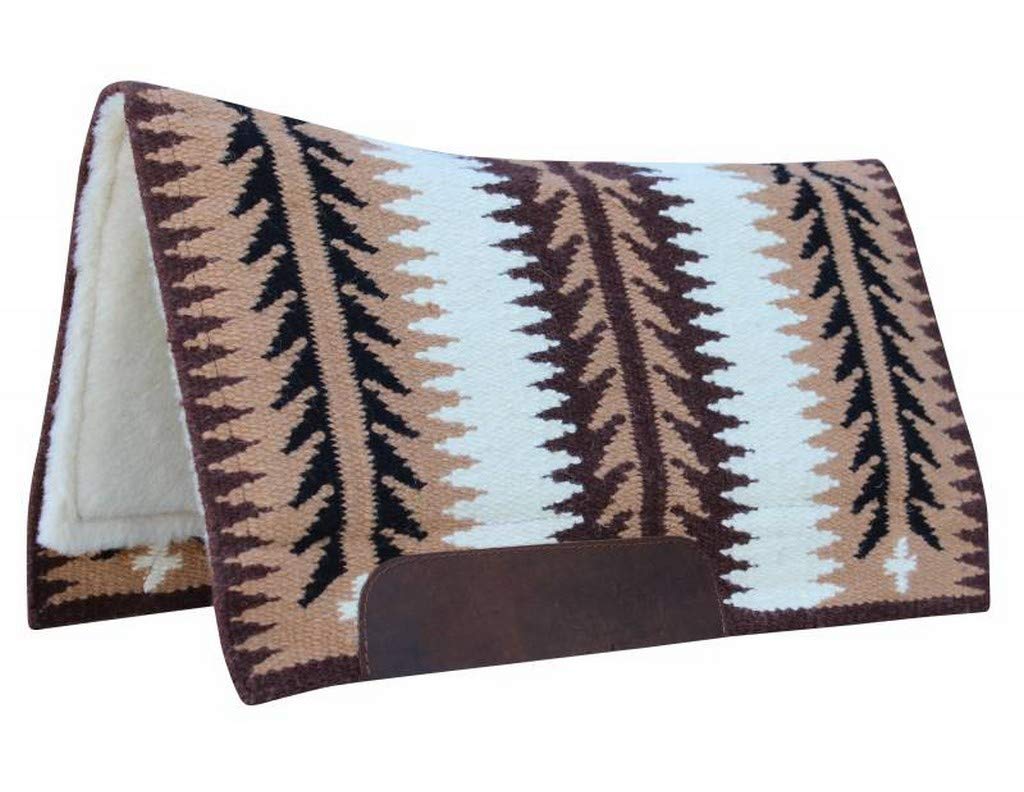 Professional's Choice Ventana Saddle Pad | 100% New Zealand Wool | 1" Felt & Foam Center