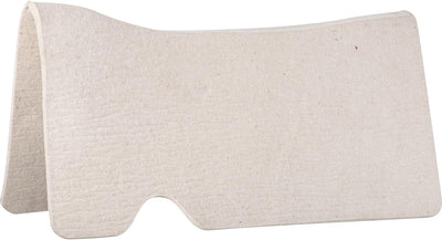 Cashel White Felt Western Saddle Pad Liner - 31x33 1/2in - Comfort & Protection