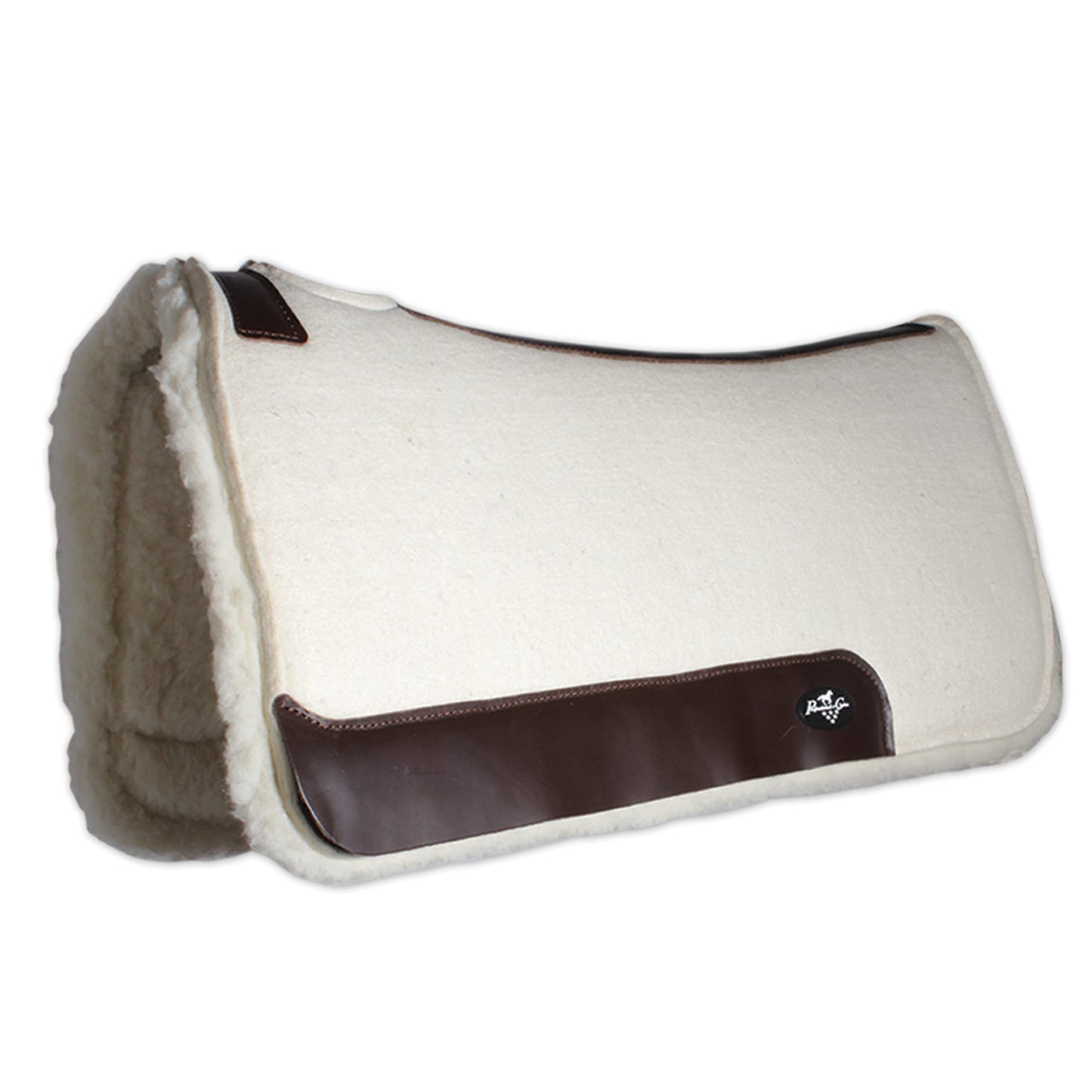 Professional's Choice 100% Wool Felt Contoured Saddle Pad - Pressure Relief & Comfort