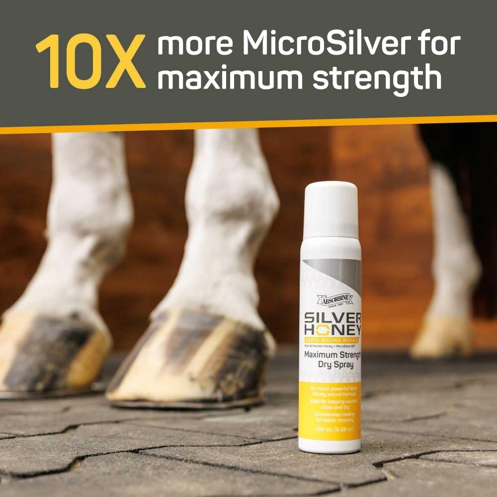 Absorbine Silver Honey Rapid Dry Spray Maximum Strength