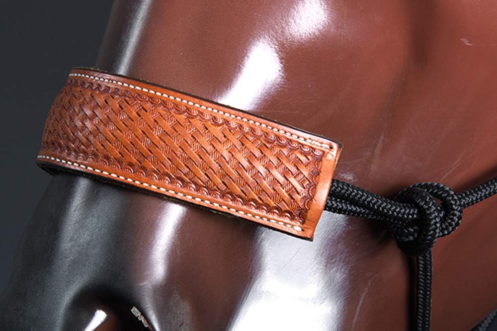 Classic Equine 1210401 Martin Rope Halter w/Leather Nose (Sell out)
