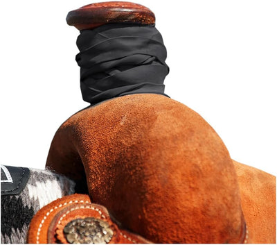 Classic Rope Premium Roper Dally Wraps (10-Pack), Black - Long-Lasting Performance