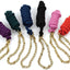 Shires Cotton Lead Rope with 24" Chain – 8ft x 3/4"