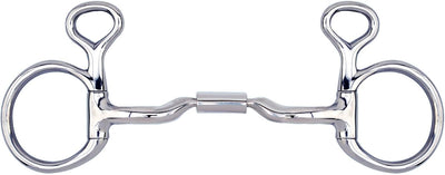 Myler Med Baucher Low Port Comfort Snaffle Bit - Dressage Legal & Gentle 5"