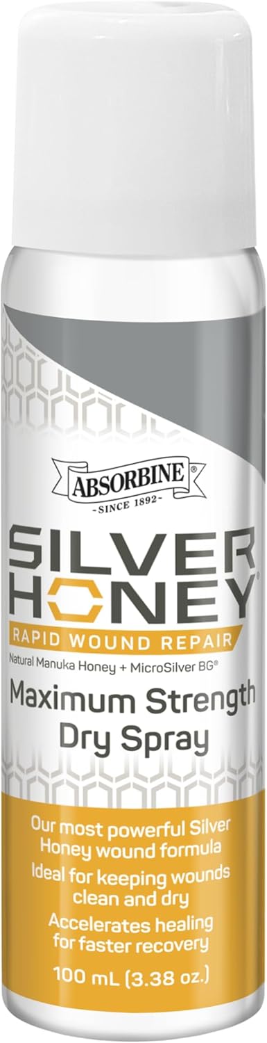 Absorbine Silver Honey Rapid Dry Spray Maximum Strength