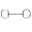 Myler 02 Stainless Steel Bit Eggbutt with Hooks
