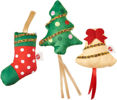 Holiday Festive Catnip Toys Assorted 4" - Ethical Pet (Sell out)