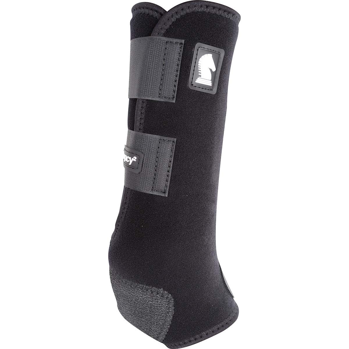 Classic Equine Legacy2 Tall Hind Protective Horse Boots - Neoprene Performance Support - Multiple Sizes - Pair