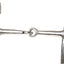 Weaver Leather Nickel Plated Tom Thumb Snaffle Bit 5" Mouth