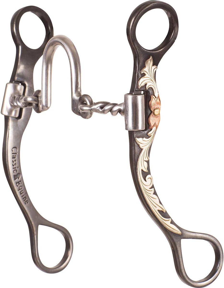 Classic 7 1/2" Cheek Ported Twisted Wire Bit - Enhanced Control Riding Bit