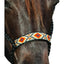Professional's Choice Braided Rope Cowboy Halter with Lead - Comfortable Flat Nose Design