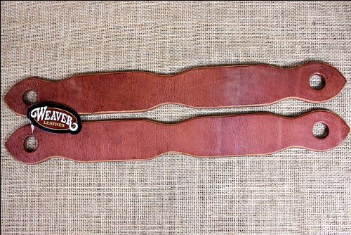 Weaver Single - Ply Slobber Straps Russet (Sell out) - Hooves and Paws