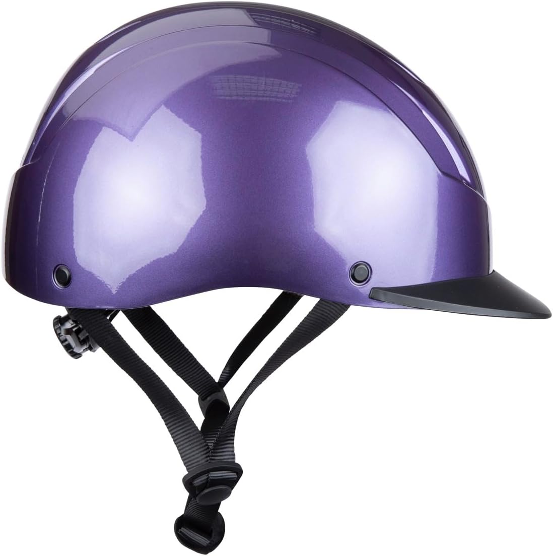 Shires Karben Equestrian Riding Helmet Low Profile Matteo Horse Schooling Safety - Hooves and Paws